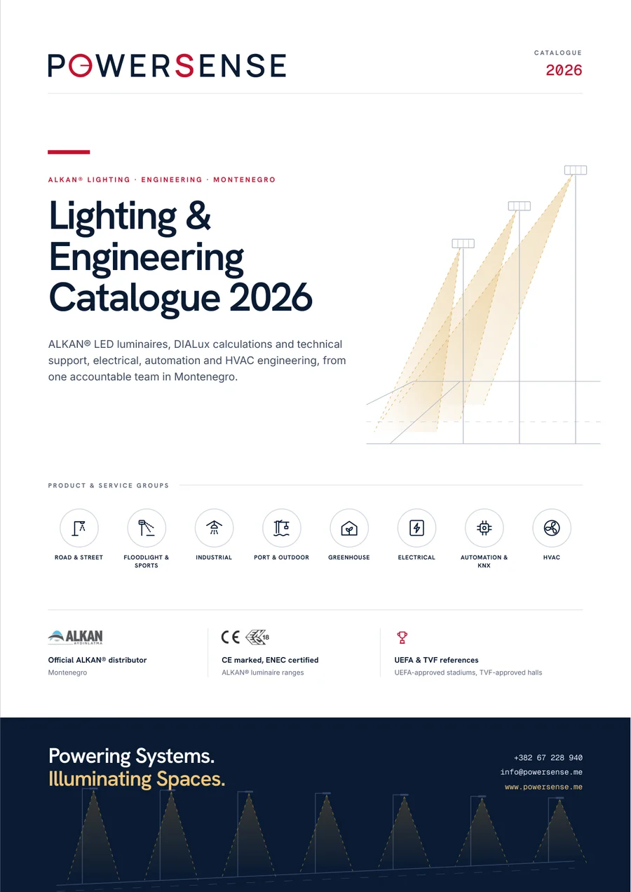 Cover of the Powersense Catalogue 2026